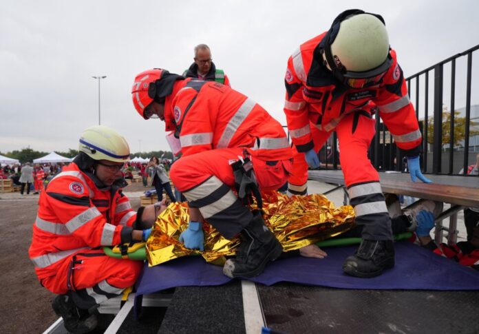 Johanniter küren beste Retter Deutschlands / Bundeswettkampf der Johanniter in Erster Hilfe und Notfallrettung in Erfurt