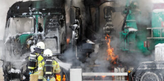 LKW / Landmaschinenbrand