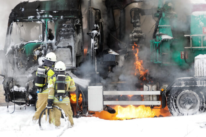 LKW / Landmaschinenbrand