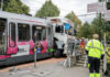 Stadtbahn kollidiert mit LKW in Hannover-Vinnhorst