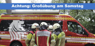 Symbolbild: Großübung / Feuerwehr / Rettungsdienst