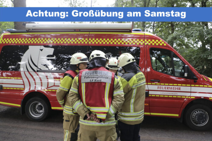 Symbolbild: Großübung / Feuerwehr / Rettungsdienst