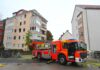 Feuerwehr löscht Küchenbrand in einem Mehrfamilienhaus in Hannovers Südstadt.