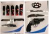 Sichergestellte Waffen/Gegenstände