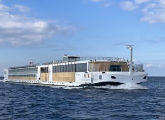 NEPTUN WERFT übergibt neues Flusskreuzfahrtschiff Viking Honir an Viking Das neue Flusskreuzfahrtschiff der Neptun Werft – die VIKING HONIR