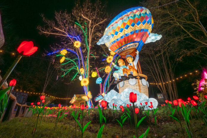 Serengeti-Park Lichterfestival Lichterfest 2024/2025 im Serengeti-Park Hodenhagen.