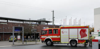 Feuerwehreinsatz - Straßburger Platz