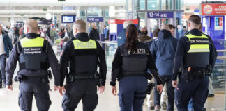 „Quattrostreife“ – bestehend aus Bundespolizei, Polizei, Ordnungsdienst der Stadt und DB Sicherheit.
