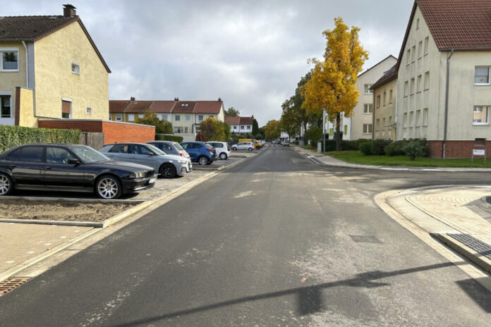 Allerweg in Langenhagen: Straßenausbau früher als geplant abgeschlossen.