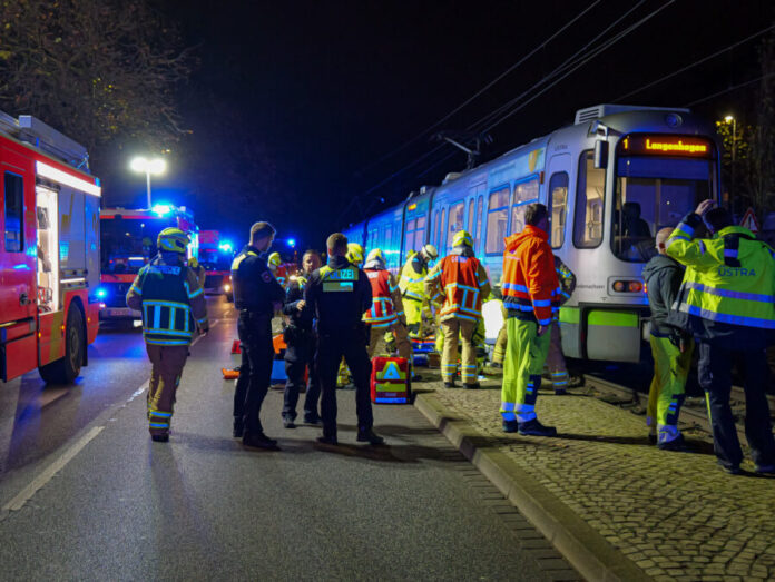 Schwerer Stadtbahnunfall in Hannover