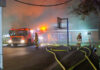 Großbrand Grundschule Beuthener Straße