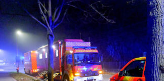 Großbrand Grundschule Beuthener Straße