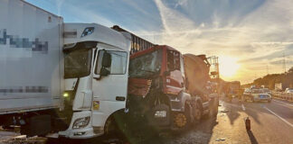 LKW-Unfall auf der A2