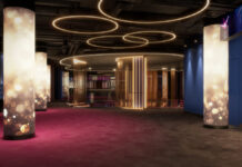 GROOVE entfacht Begeisterung: Weltpremiere 2026 im neuen GOP Artistical-Theater Essen GOP Artistical-Theater Essen_Foyer OG_Treppenansicht