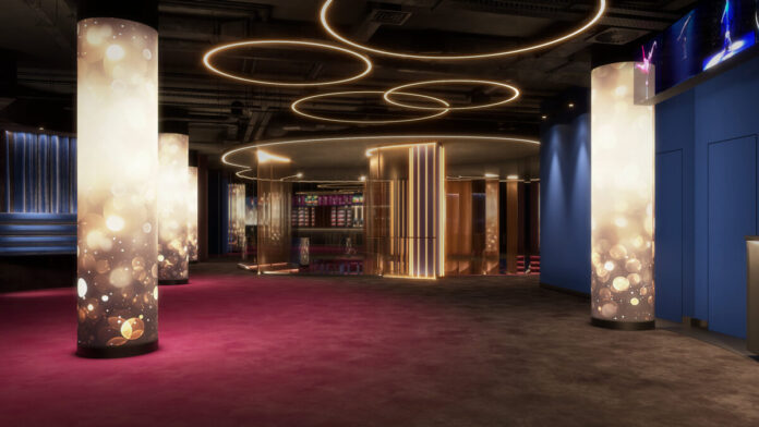 GOP Artistical-Theater Essen_Foyer OG_Treppenansicht