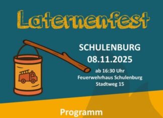 Lichterglanz in Schulenburg: Ortsfeuerwehr lädt zum Laternenfest ein Laternenfest - Ortsfeuerwehr Schulenburg