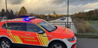 Wasserrettung am Mittellandkanal
