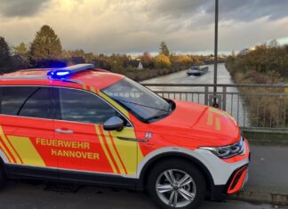 Mann im Mittellandkanal gerettet – Passantinnen und Passanten handeln schnell Wasserrettung am Mittellandkanal