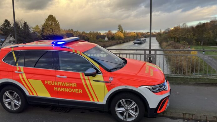 Wasserrettung am Mittellandkanal