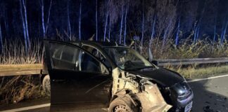 Verkehrsunfall B6 bei Frielingen