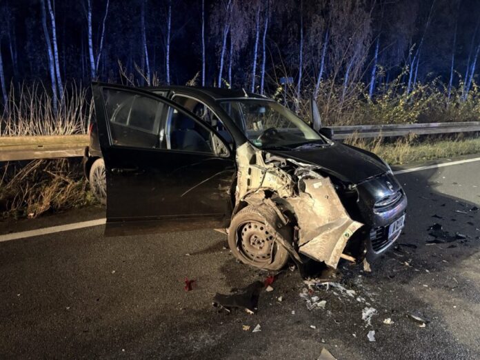 Verkehrsunfall B6 bei Frielingen