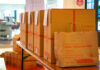 Weihnachtspakete packen im CCL.