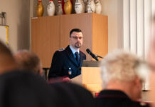 Neues Kommando stärkt die Ortsfeuerwehr Langenhagen Langenhagens neuer Ortsbrandmeister: Martin Bombach.