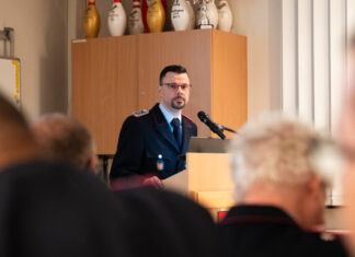 Neues Kommando stärkt die Ortsfeuerwehr Langenhagen Langenhagens neuer Ortsbrandmeister: Martin Bombach.