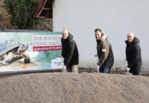 Rückkehr der Riesenschildkröten: Erlebnis-Zoo Hannover startet Bau des neuen Warmhauses 1. Spatenstich / Warmhaus für Riesenschidkröten im Erlebnis-Zoo Hannover.
