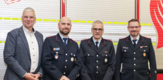 (vo.li.): Mirko Heuer, Florian Köpke, Stephan Ziebarth, Arne Boy.