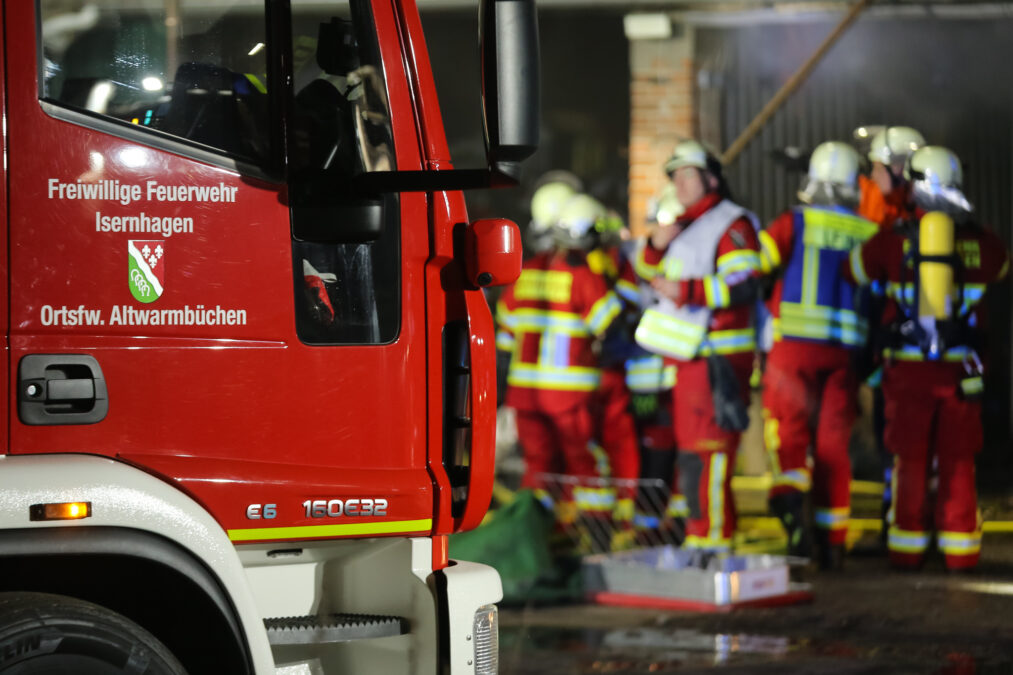 dachstuhl-/scheunenbrand