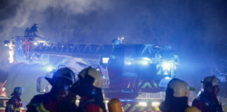 Dachstuhl-/Scheunenbrand