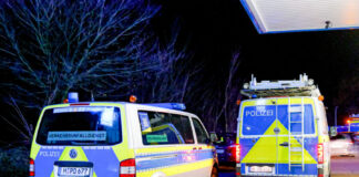 Unfallaufnahme: Tödlicher Verkehrsunfall auf Südschnellweg.