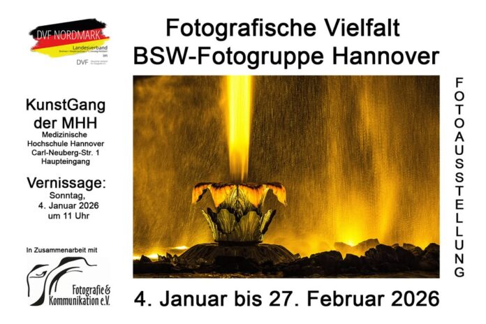 Foto-Ausstellung "Fotografische Vielfalt" im KunstGang der MHH