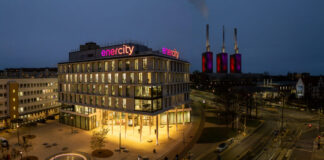 Die neue enercity-Konzernzentrale an der Glocksee in Hannover.