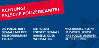 Warnung vor falschen Polizeibeamten