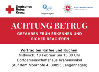 Sicher im Alltag: Präventionsrat Langenhagen lädt zu Mitmach-Vortrag gegen Betrug ein Sicher im Alltag: Präventionsrat lädt zu spannendem Mitmach-Vortrag ein