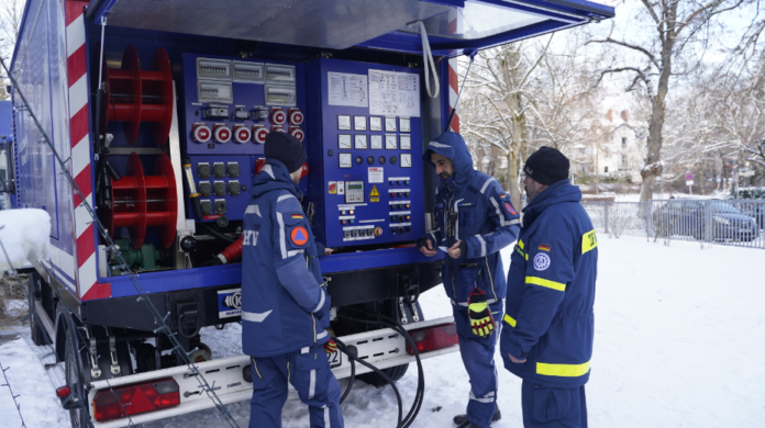 THW hilft nach Stromausfall in Berlin