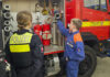 polizei und jugendfeuerwehr kolenfeld im austausch