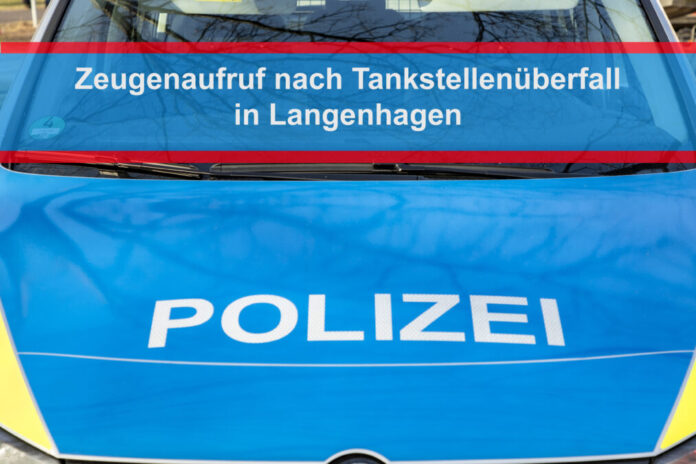Zeugenaufruf Tankstellenüberfall Symbolbild: Polizei / Zeugenaufruf nach Tankstellenüberfall