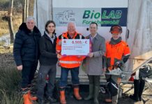 Sparkasse Hannover spendet 6.500 Euro für Moorprojekttage in Langenhagen Sparkasse Hannover unterstützt Moorprojekttage in Langenhagen mit 6.500 Euro