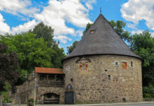 Fotoausstellung Fachwerk5Eck im KunstGang der MHH Hannover Hann. Münden-Rotunde