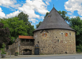 Fotoausstellung Fachwerk5Eck im KunstGang der MHH Hannover Hann. Münden-Rotunde