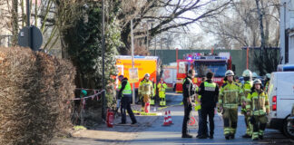 Feuerwehreinsatz Langenhagen / Gasleck