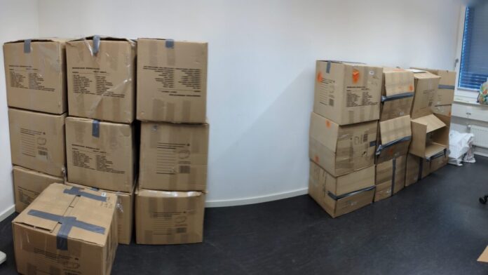 200 Kilogramm Marihuana beschlagnahmt.