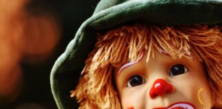 Clown/Puppe/Fasching