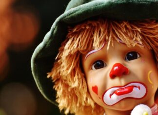 clown/puppe/fasching