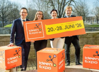 auftakt zur ideenexpo 2026: jubiläumsausgabe mit fokus auf orientierung und fachkräftenachwuchs auftakt zur ideenexpo 2026, (v.l.n.r.): falko mohrs, muriel groß, stanislava plachá, dr. volker schmidt). -quelle.: (v.l.n.r. falko mohrs, muriel groß, stanislava plachá, dr. volker schmidt.