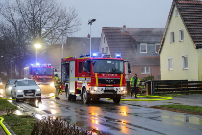 Feuerwehrübung-Engelbostel
