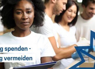 symbolbild: „richtig spenden - betrug vermeiden“